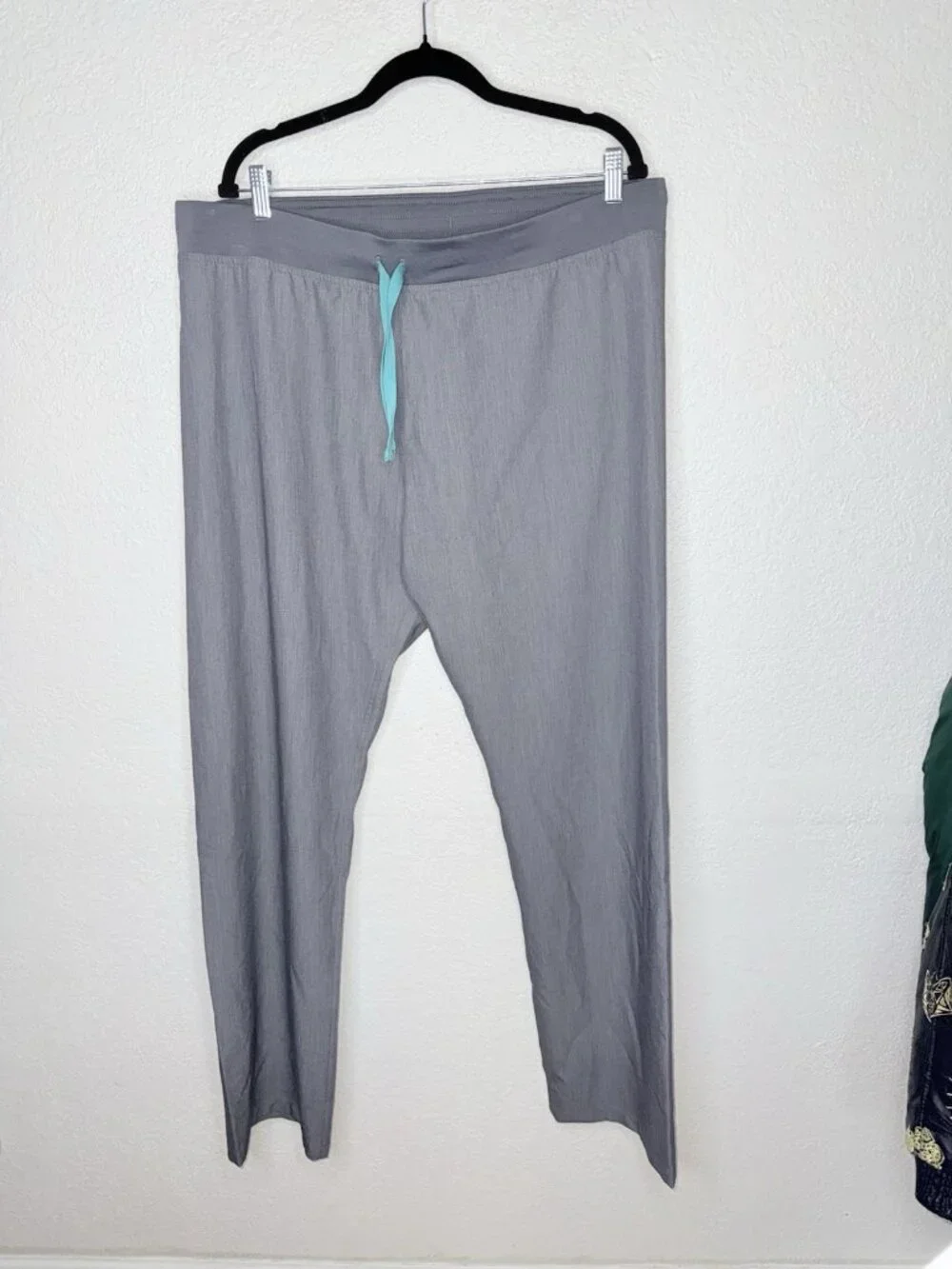 Figs Scrub Bottoms Pants Mens XL Tall Gray Technical Collection Medical Nurse 1D